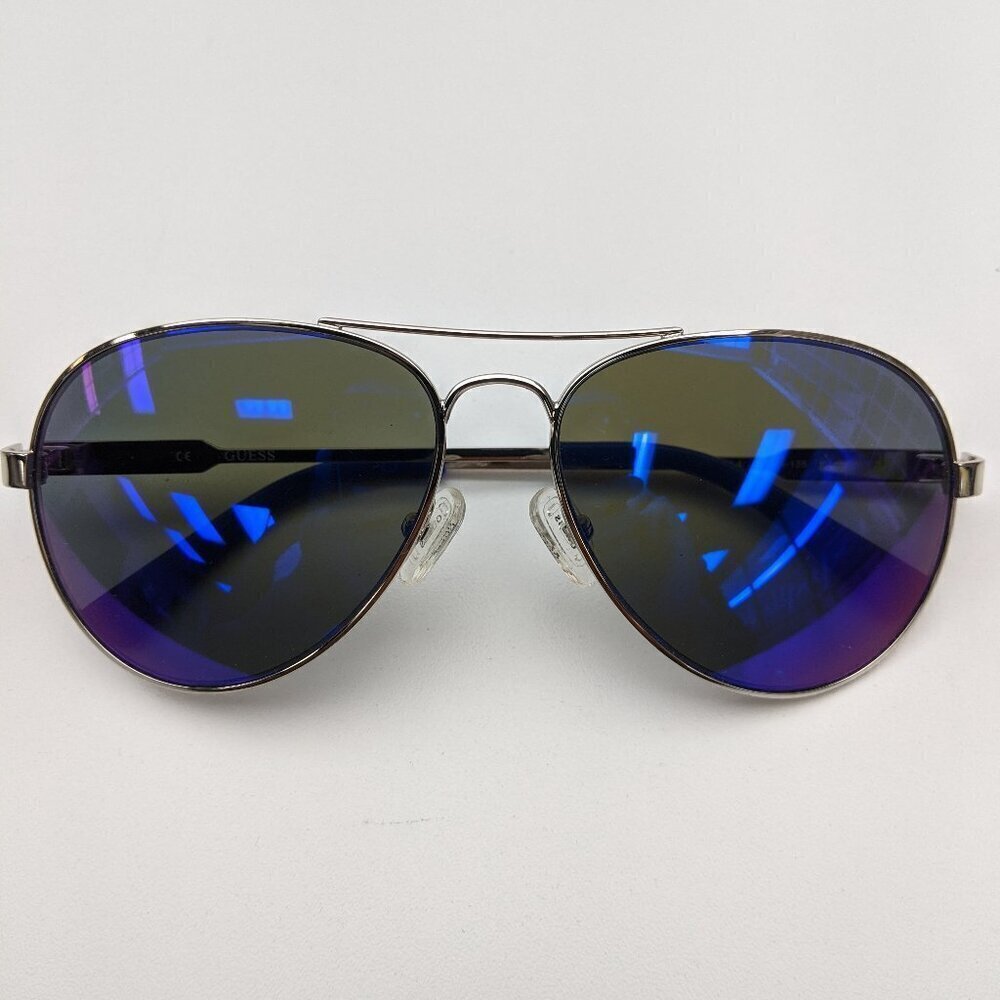 🕶️ Guess GU7228 SI-4 Aviator Sunglasses 57/14-135 / JLG844🕶️​